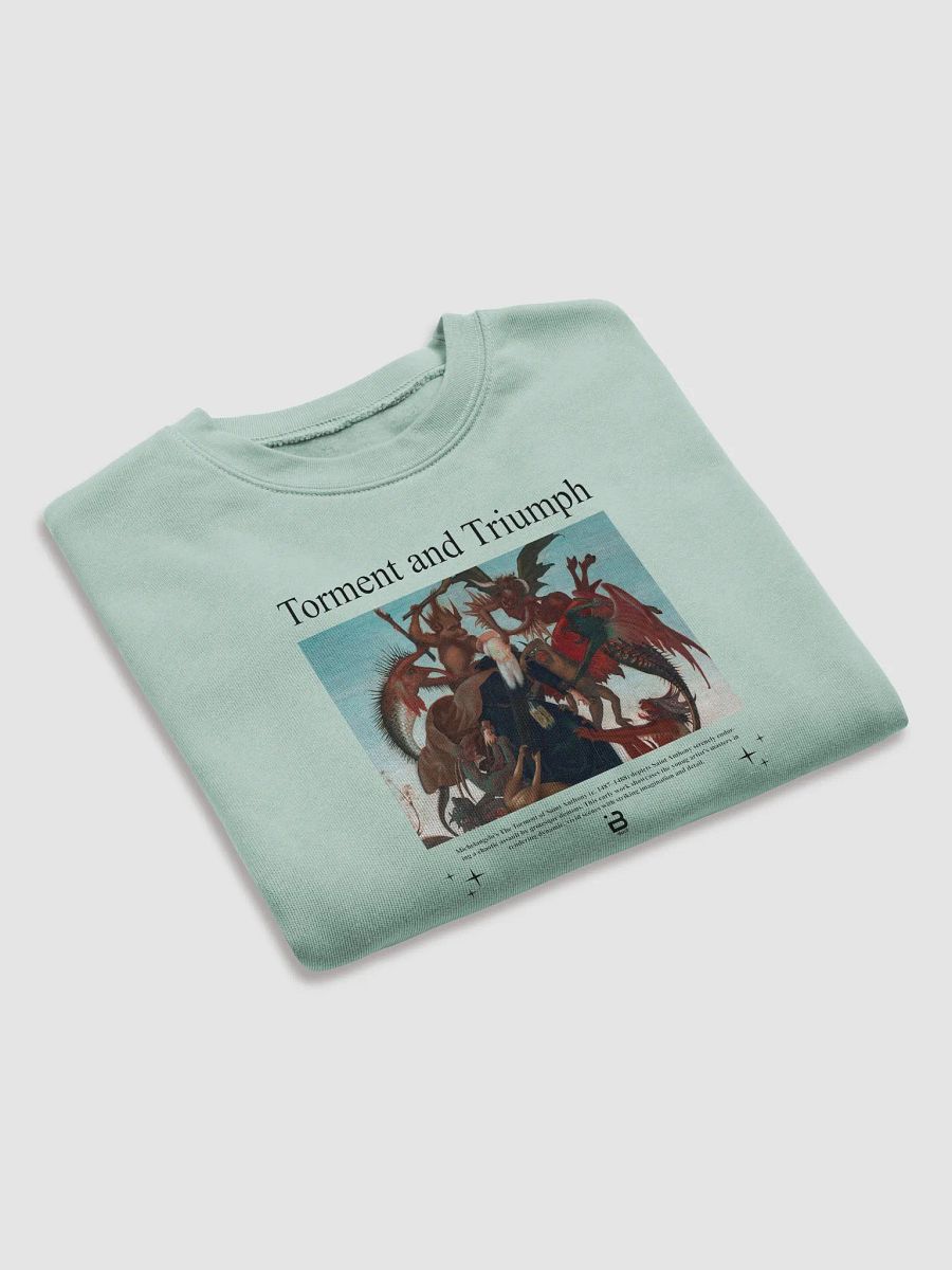 Torment and Triumph - BUIII Remix Women's Fleece Crop Sweatshirt product image (4)