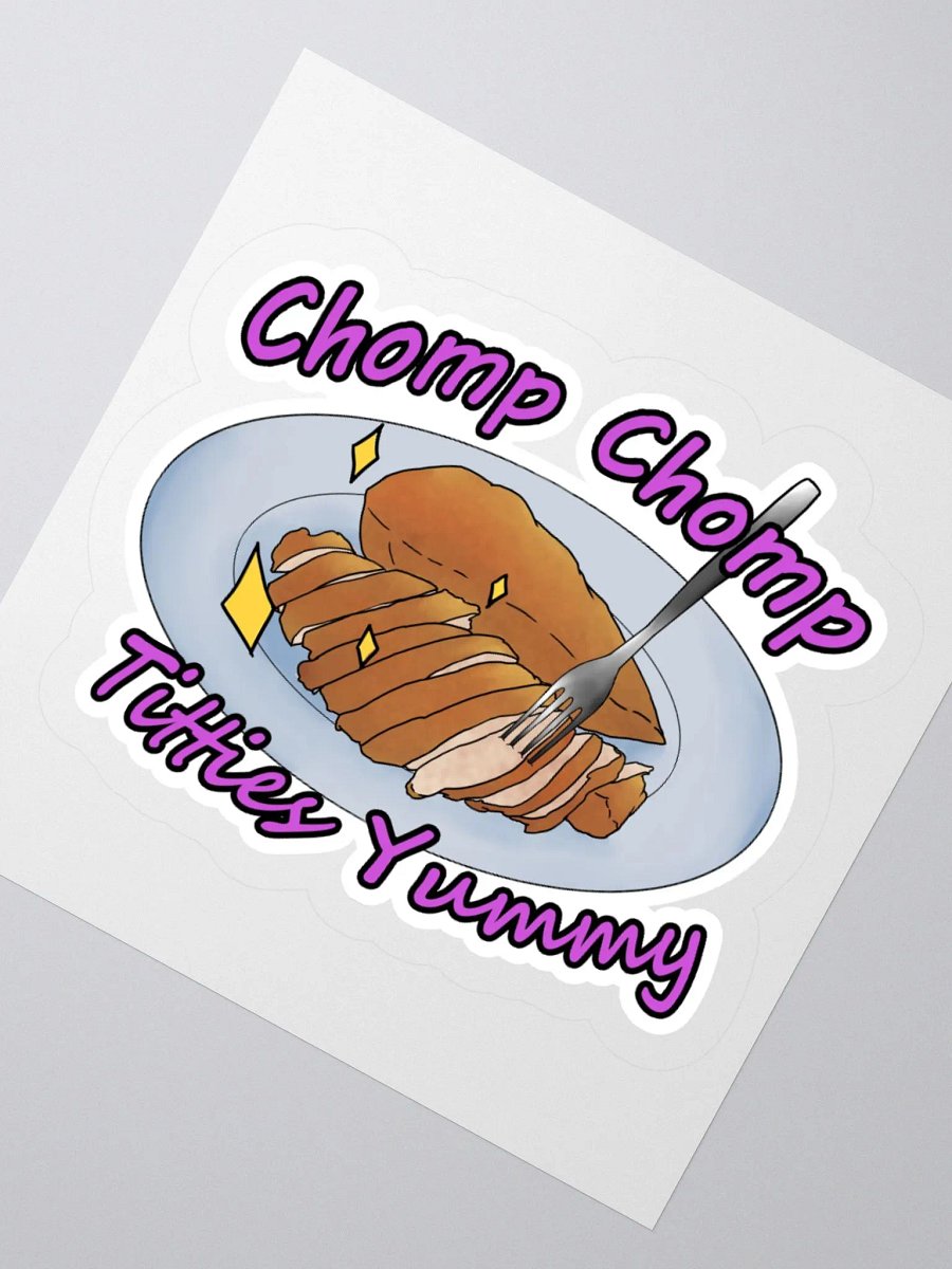 "Chomp Chomp" Kiss Cut Stickers product image (6)