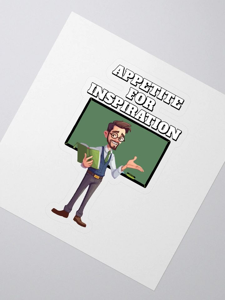 Appetite For Inspiration - Motivation and Inspirational Sticker product image (2)