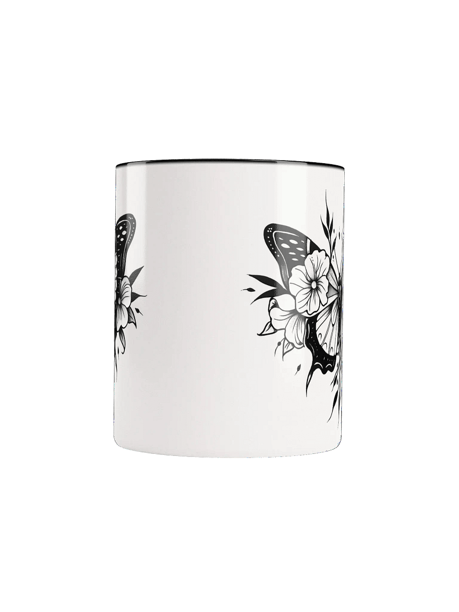 Monochrome Butterfly Bliss Mug product image (5)