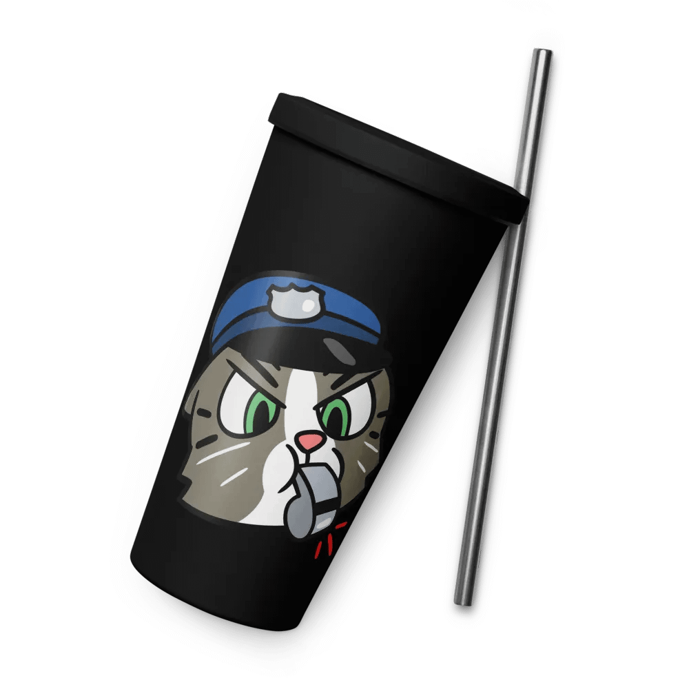 Officer Kitty Cat Tumbler product image (9)
