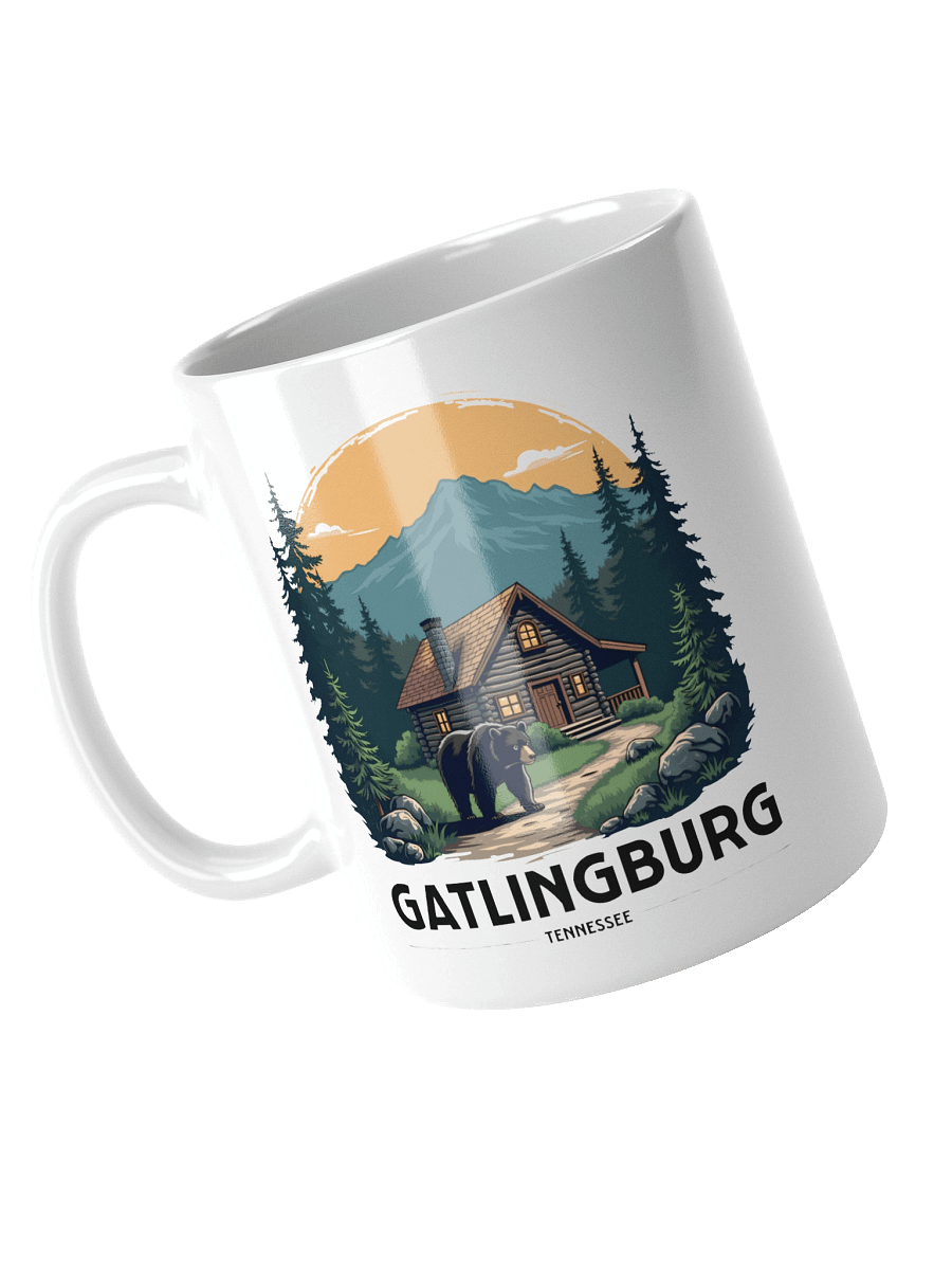 Gatlinburg, Tennessee Cabin in the Mountains Mug product image (11)