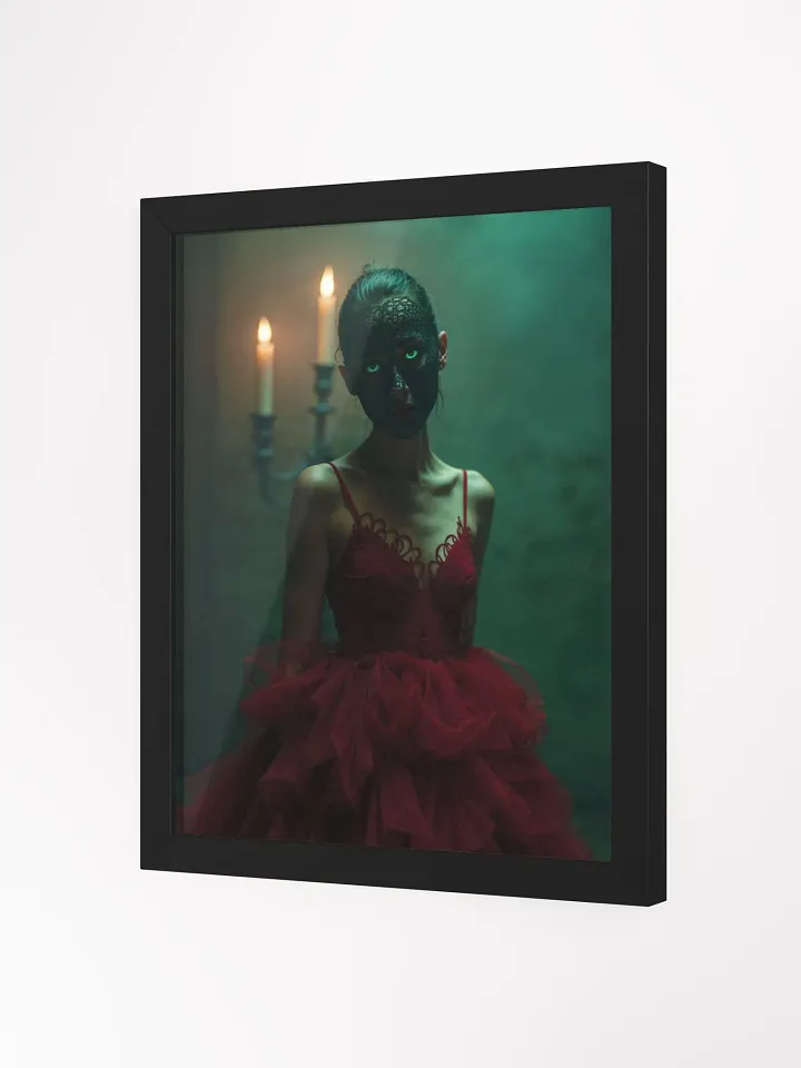 Masked Beauty Framed Print product image (9)