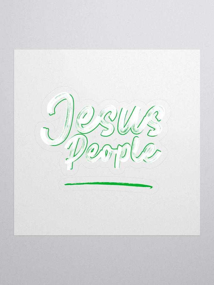 JESUS PEOPLE Kiss Cut Sticker 2 product image (1)