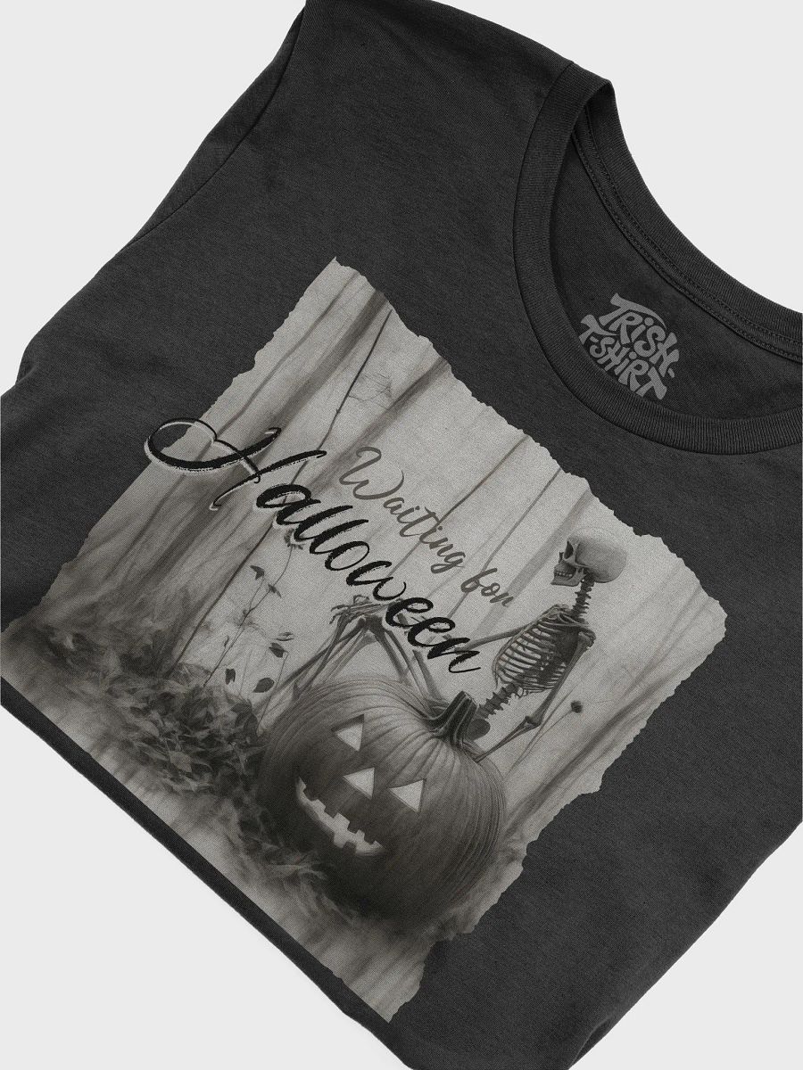 Waitng for Halloween Skeleton Pumpkin Shirt product image (6)