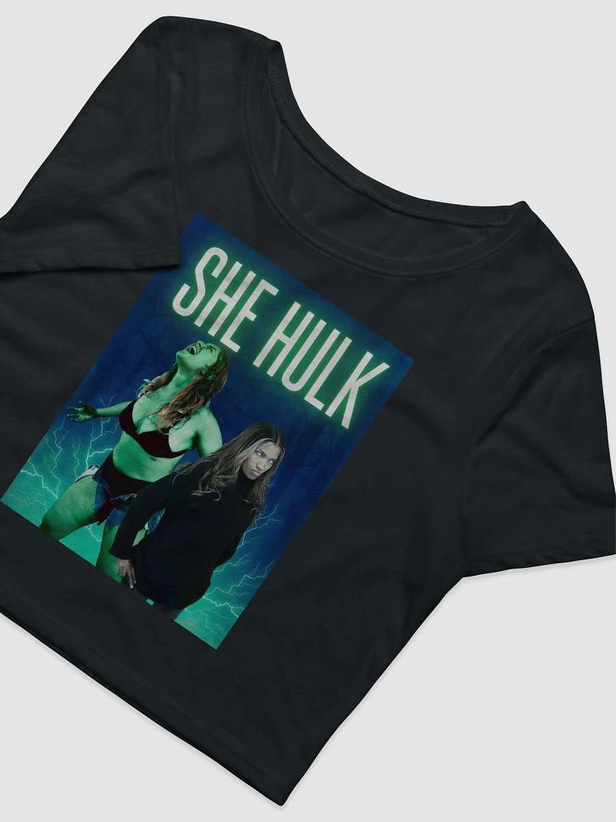 She-Hulk Transformation Women's Crop Tee product image (7)