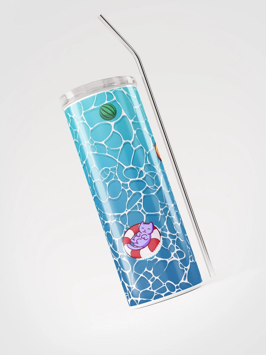 Watery Friends Water Tumbler with Straw product image (3)