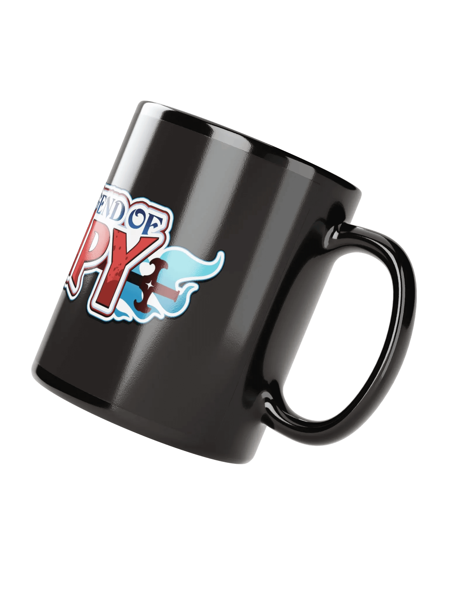 The Legend of Drewpy w/BlueFlame (Black Mug) product image (4)