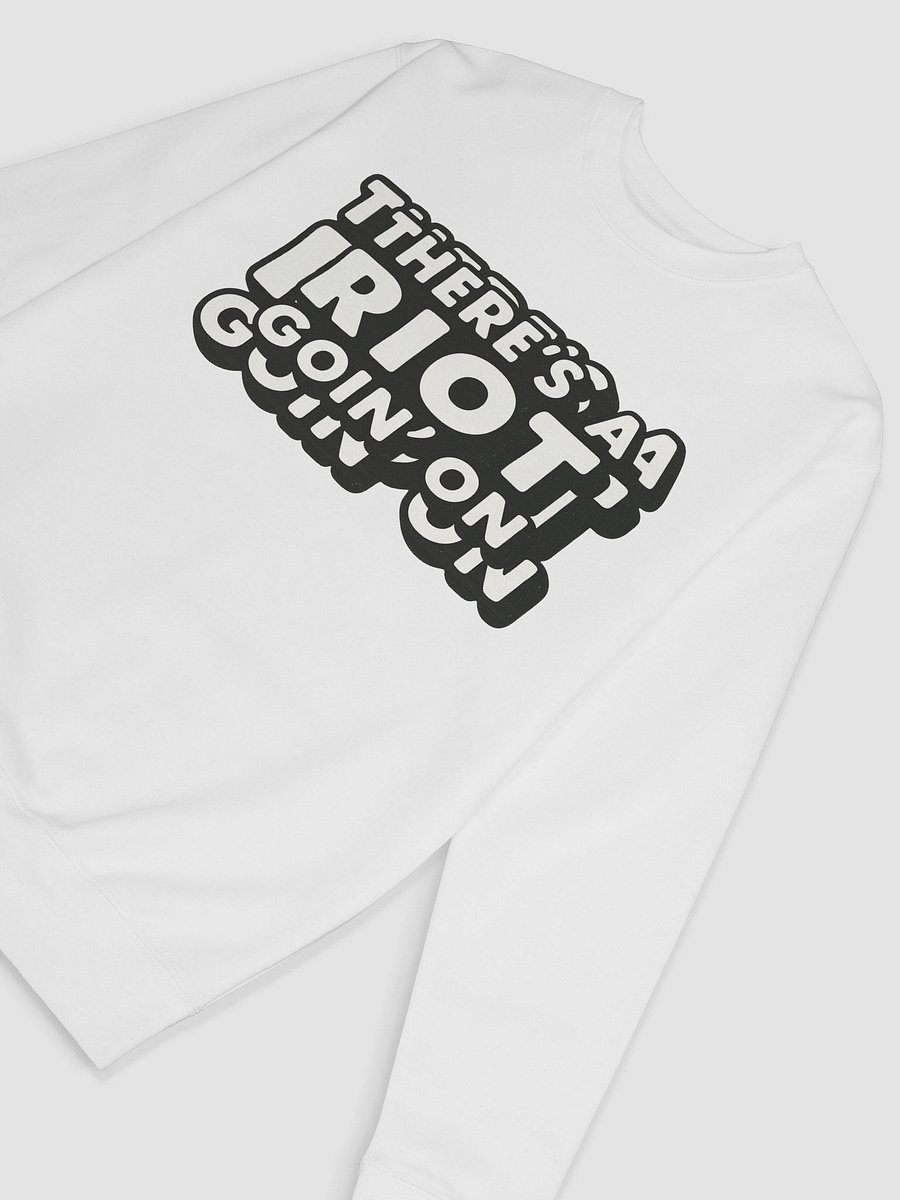 TERE’S A RIOT GOIN’ON – Black & White Typography product image (6)