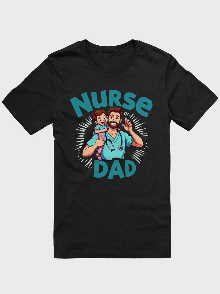 Nurse Dad Superhero T-Shirt product image (2)