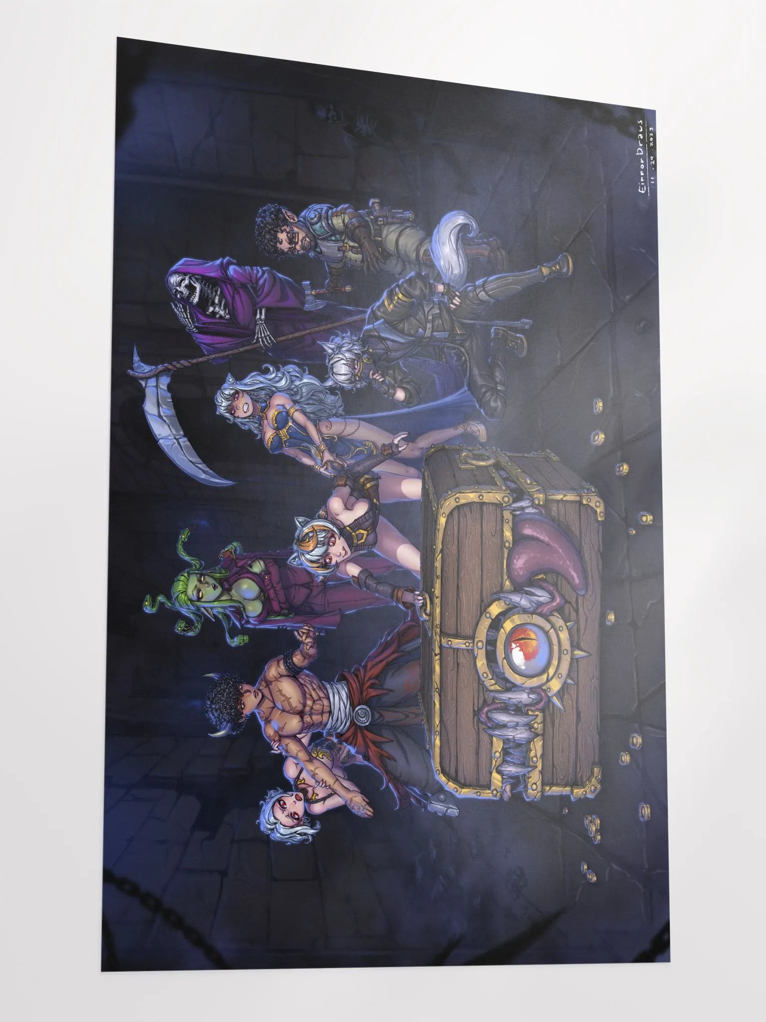 Curious Fwiends Poster product image (3)