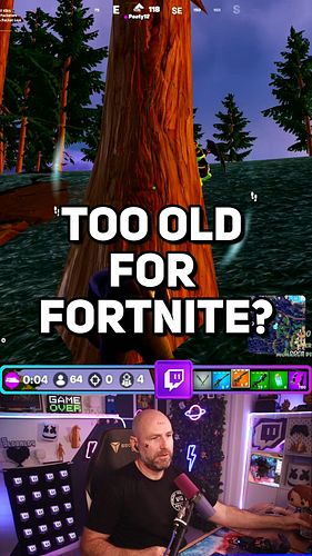 98 YEAR OLD PLAYS FORTNITE -> #funtimes #bestvibes #twitchstreamer #twitch #twitchtok #fyp #elite #boss #obg #helping #stream...
