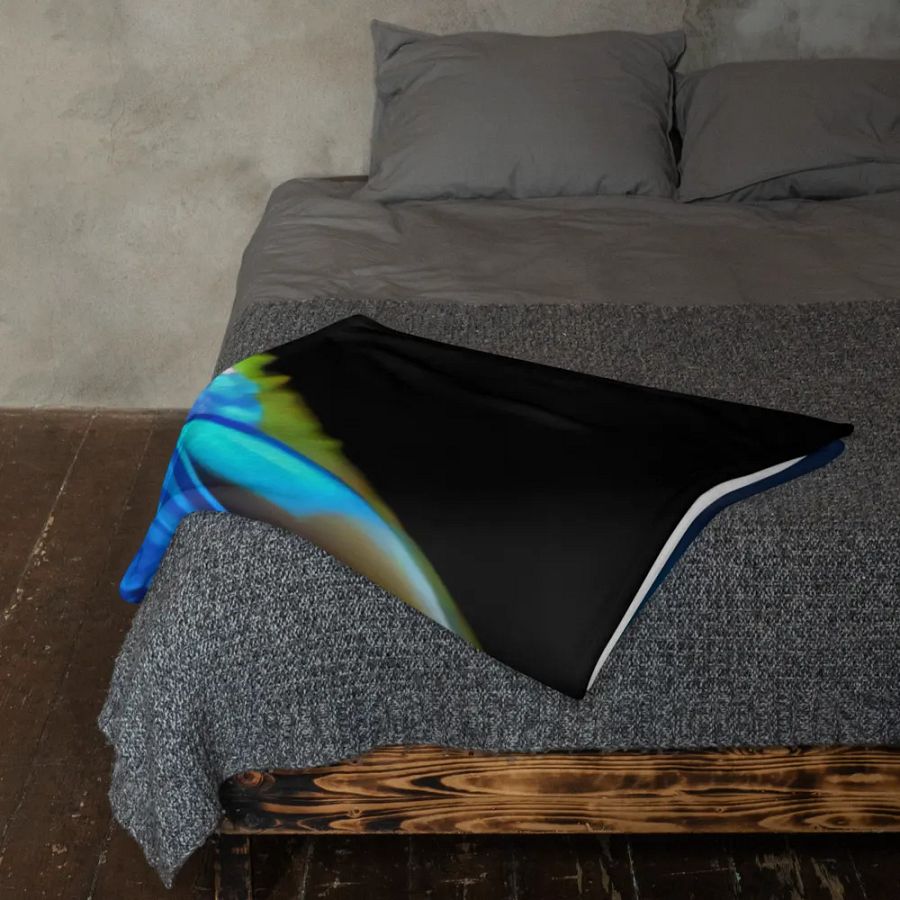 Kawaiikitten Exclusive Premium Dew Drop Throw Art Blanket product image (12)