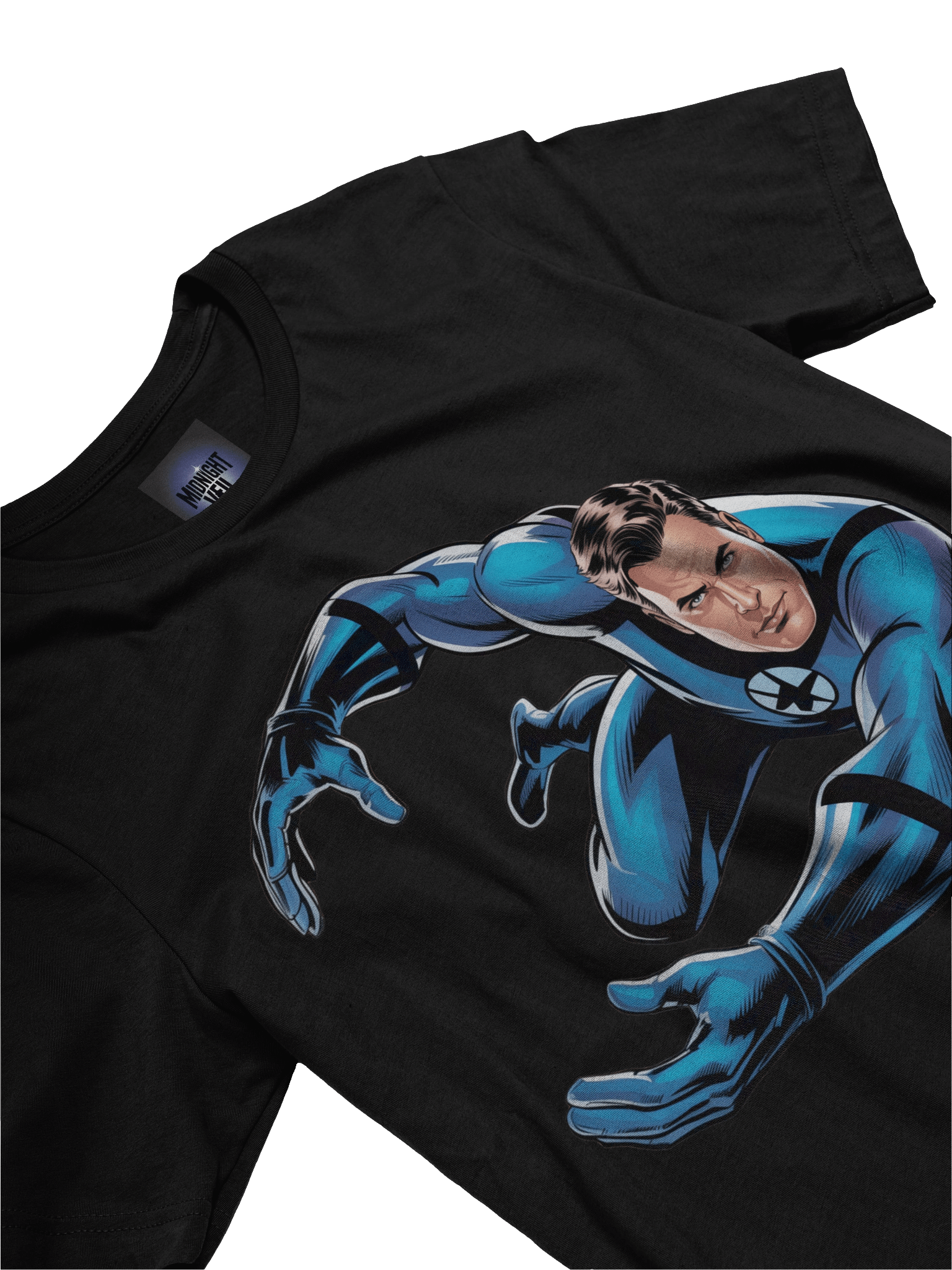 Mister Fantastic Lithe Limb Supersoft T-Shirt – Azure Stretch Sentinel product image (5)