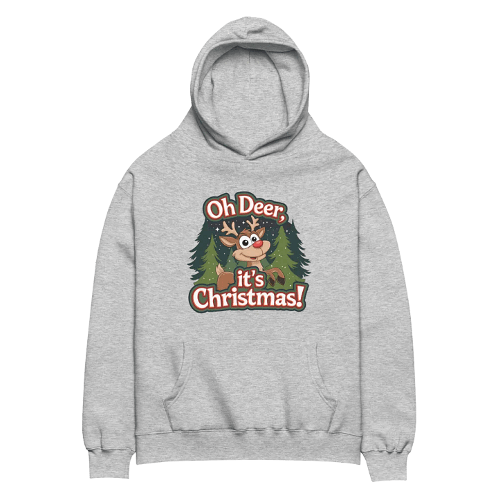 Festive Reindeer Christmas Hoodie product image (2)