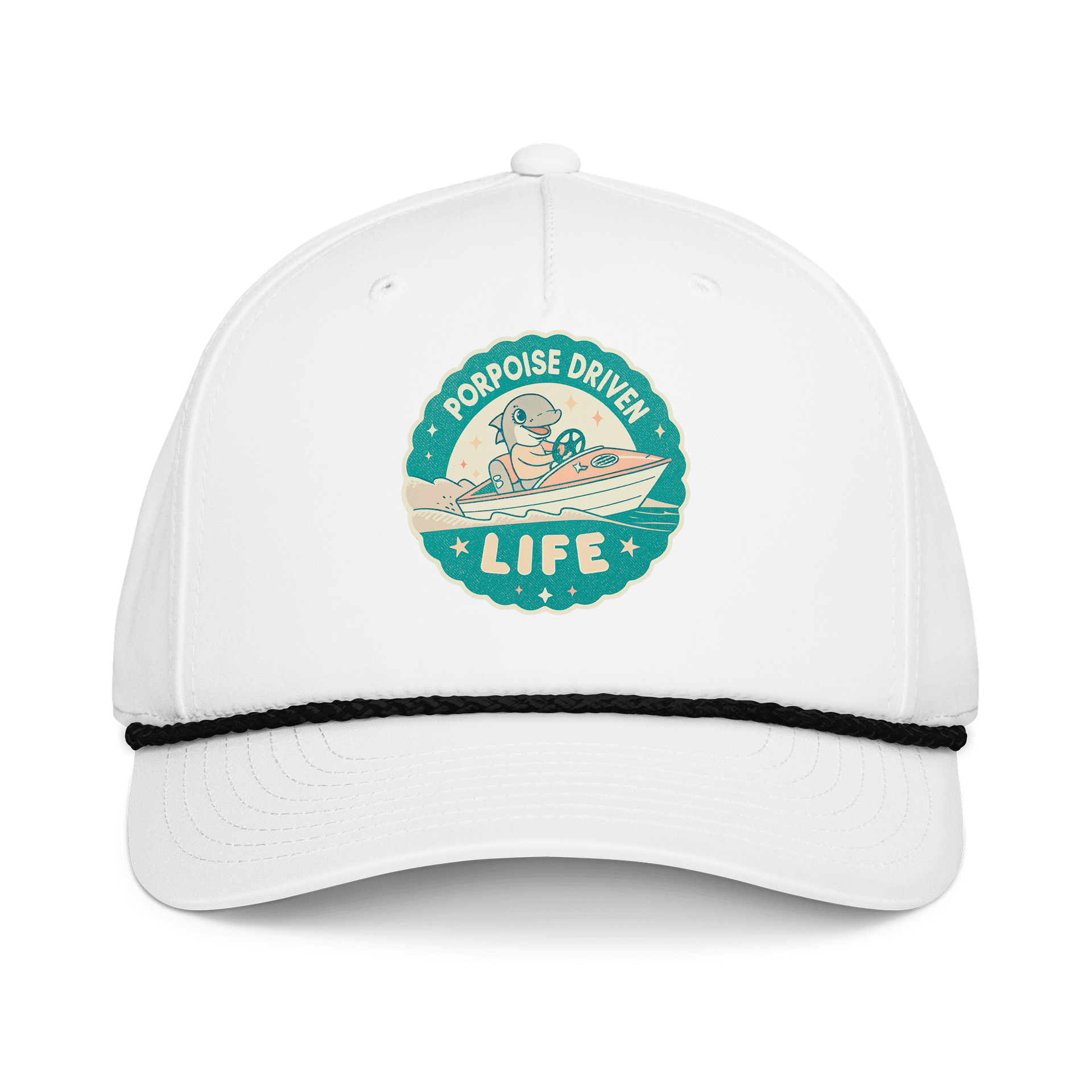 Porpoise Driven Life Retro Cap product image (1)