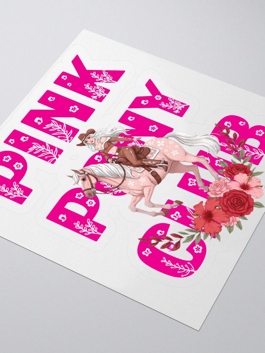 Pink Pony Club cowgirl Kiss Cut Stickers product image (7)