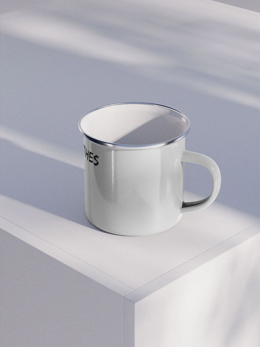 If She Breathes She's A Thot Enamel Mug product image (2)