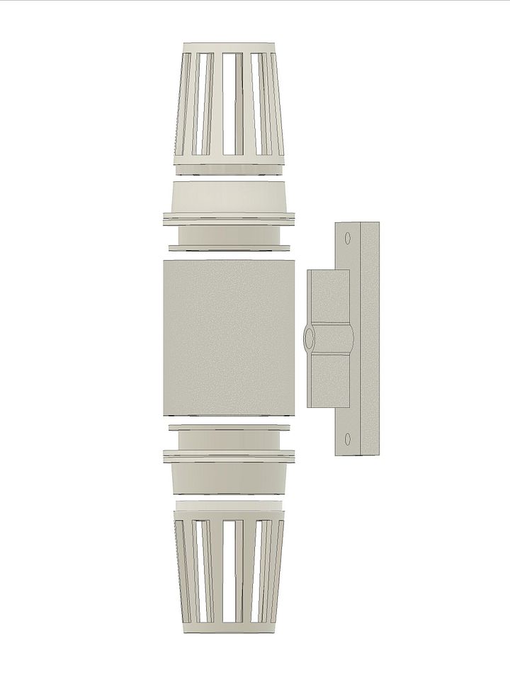 Star Wars Galaxy's Edge Light Sconce V1 3D Model product image (2)