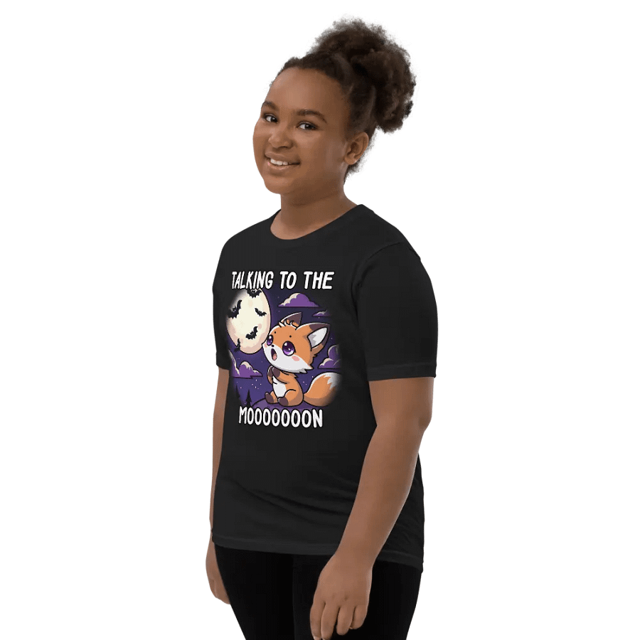 Moonlit Fox Youth T-Shirt product image (11)