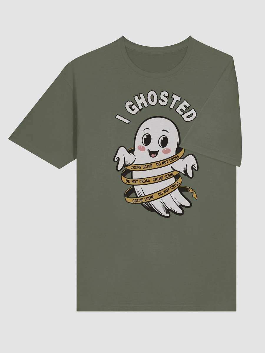 Cute Kawaii Ghost Halloween T-Shirt for True Crime Lovers product image (7)