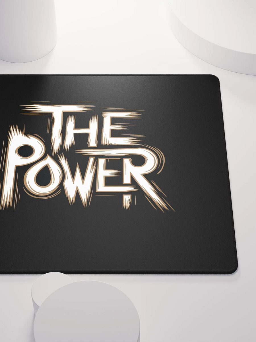 The Power Black color Gaming Mouse Pad product image (5)