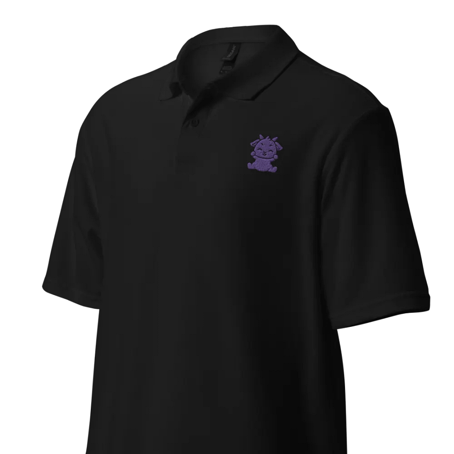 PURPLE LOGO Unisex Polo Shirt product image (4)