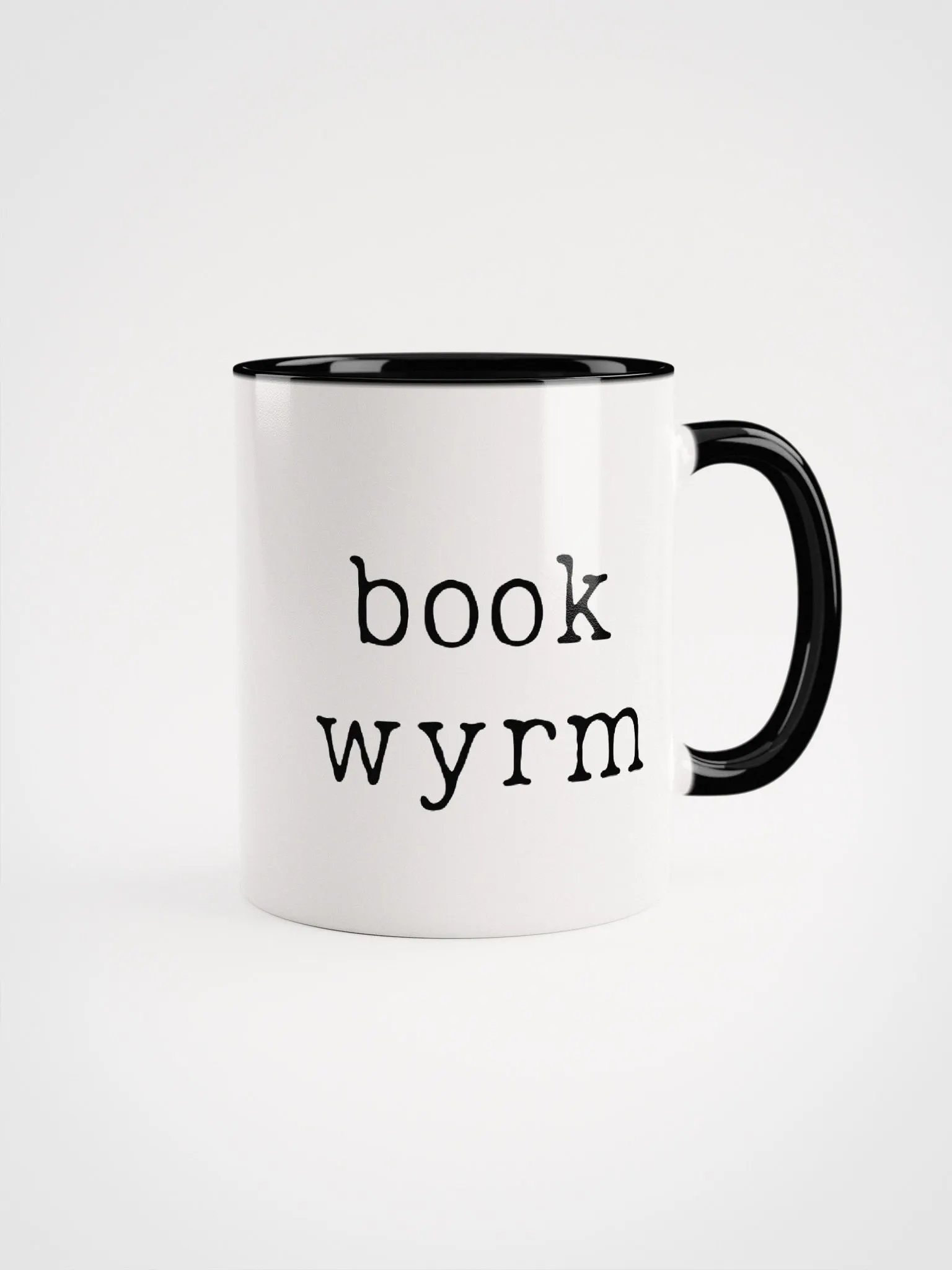 [book wyrm] mug (two-tone) product image (1)