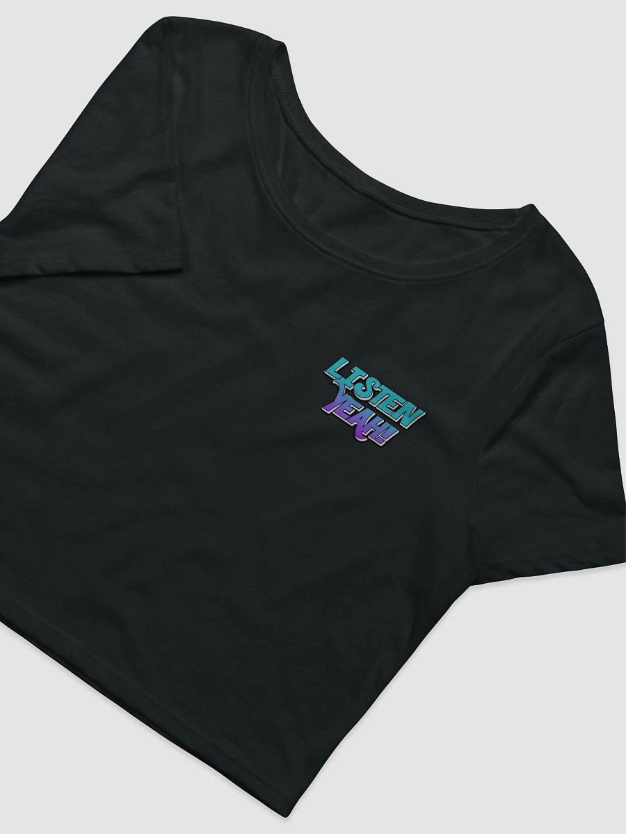 LISTEN YEAH! crop top product image (7)
