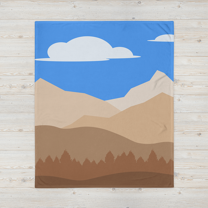 Mountain Valley Throw Blanket product image (2)