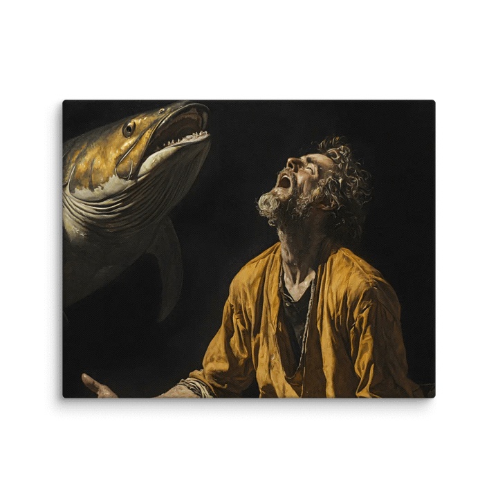 Jonah: The Prophet - Redemption in the Whale Wall Art product image (2)
