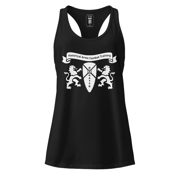 Women Racerback - white HACT logo product image (1)