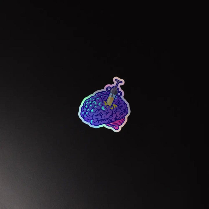 Cured By Daylight - LTD Edition (Holographic Sticker) product image (4)