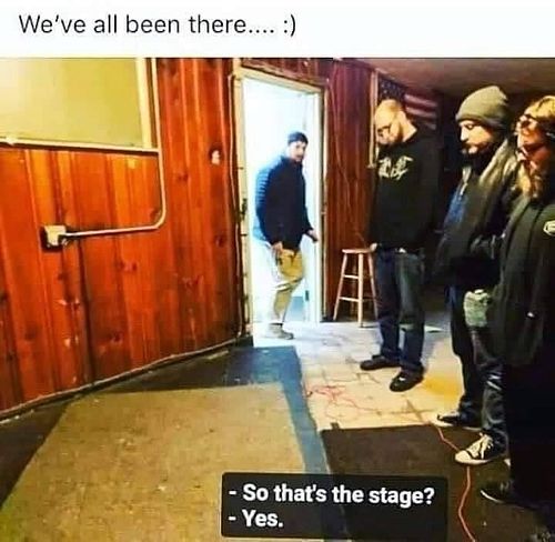 #bassplayersunited #beenthere #stage #musicmeme #musicmemes