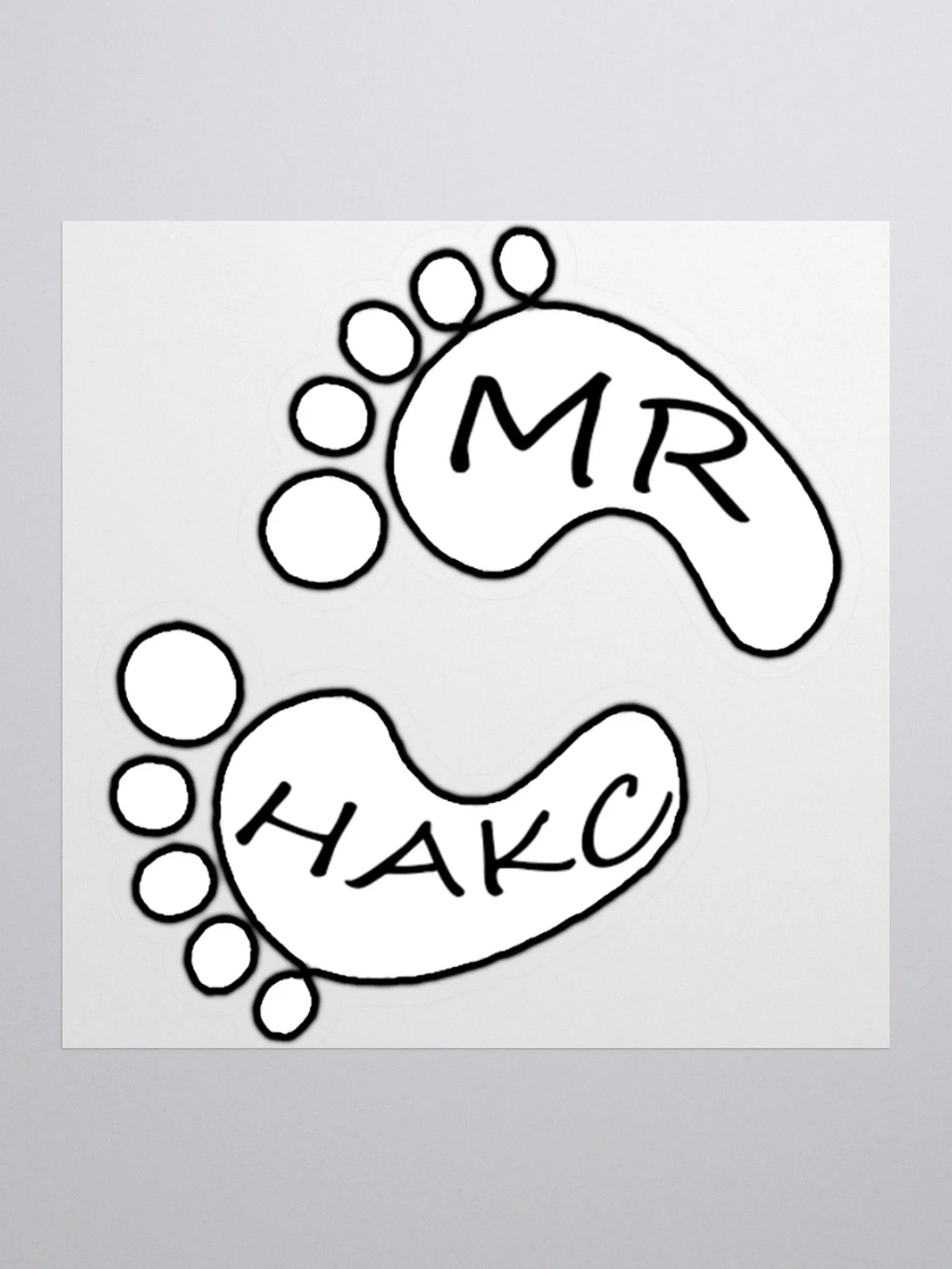 MrHAKC Logo Stickers product image (3)