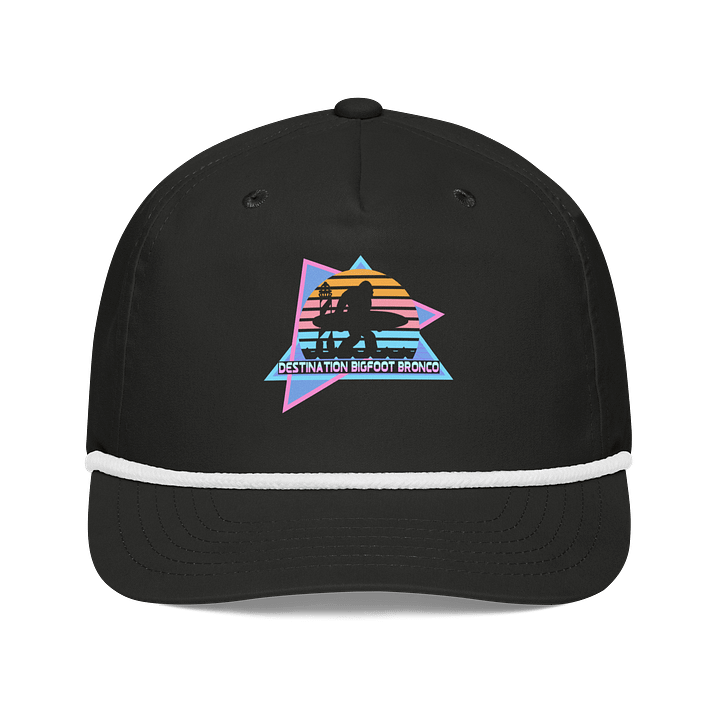 Destination Bigfoot Bronco Retro-Inspired Rope Hat (Multiple Color Options) product image (1)