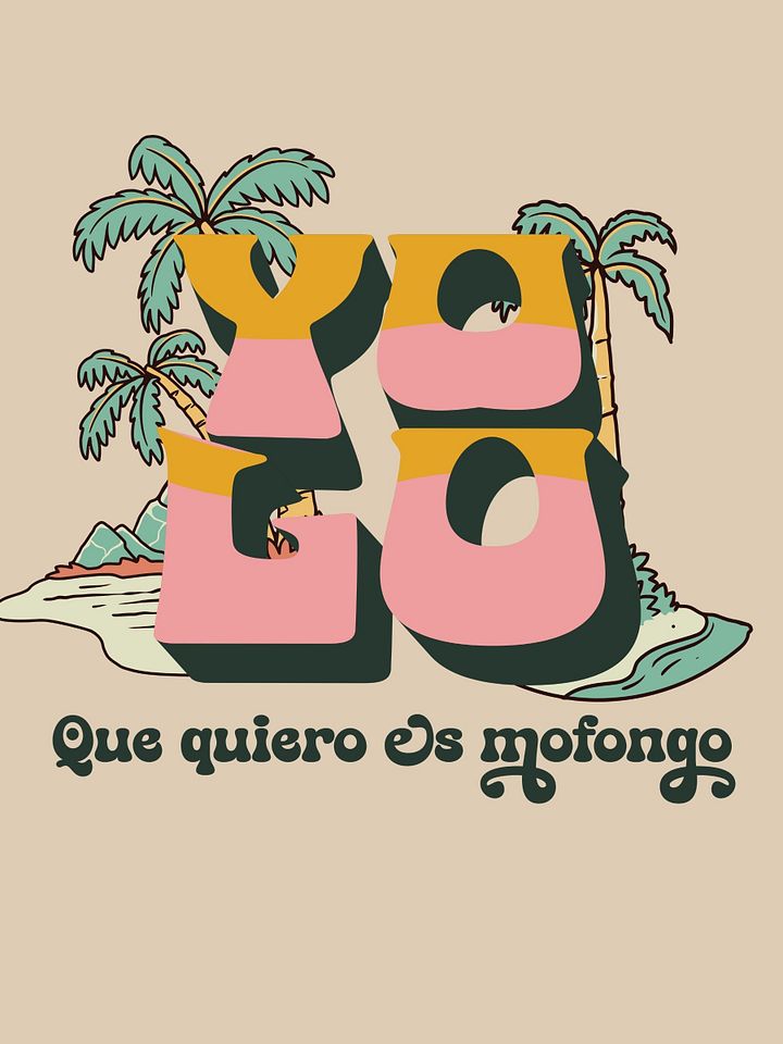 YOLO Que Quiero Es Mofongo Camiseta Unisex product image (1)