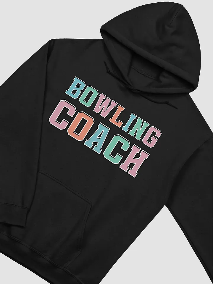Bowling Coach Bold Hoodie product image (2)