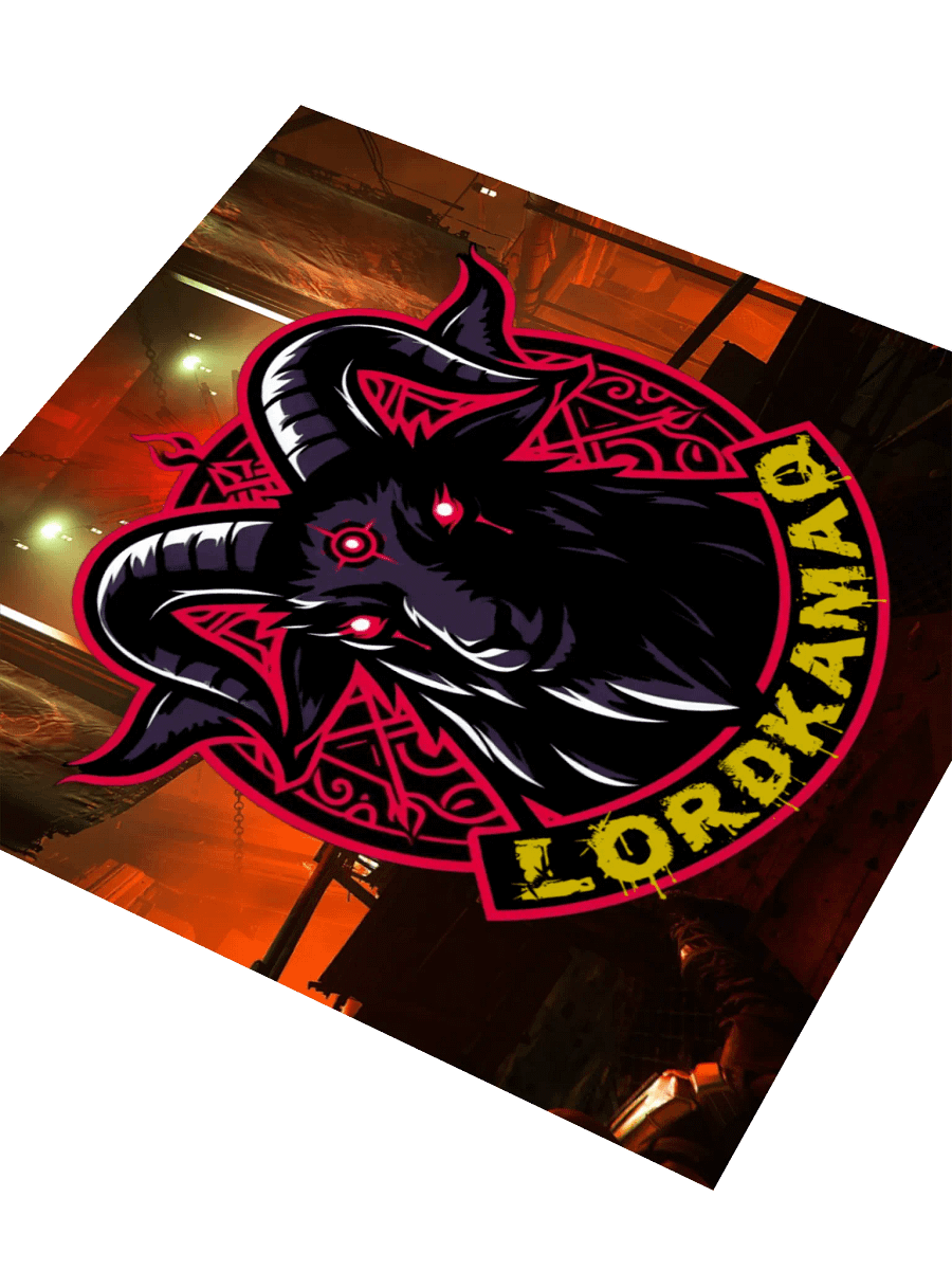 Mark of the Kvlt: LordKamaq Logo Sticker product image (5)