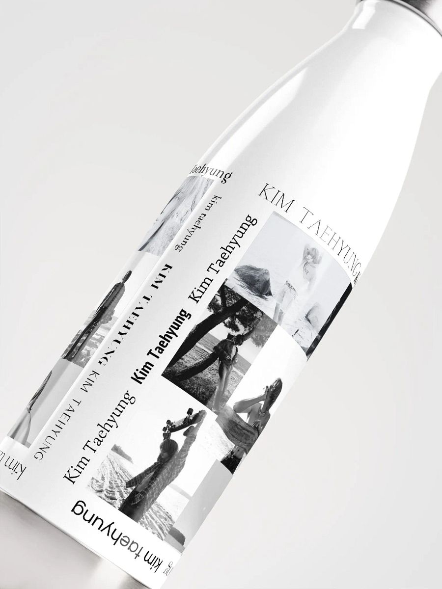 Kim Taehyung Stainless Steel Water Bottle product image (5)