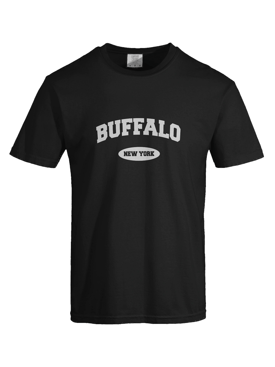 Black Buffalo New York T-Shirt – Classic Buffalo NY Graphic Tee product image (7)
