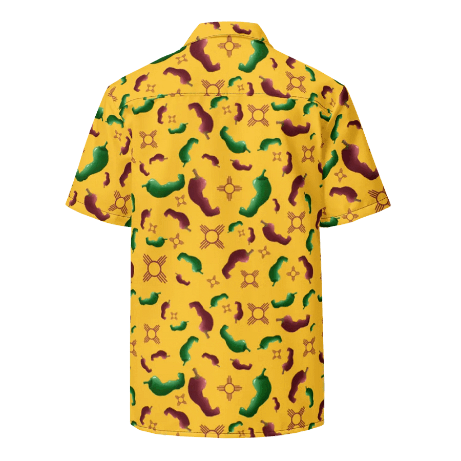 New Mexico Red & Green chile Zia Hawaiian Shirt product image (6)