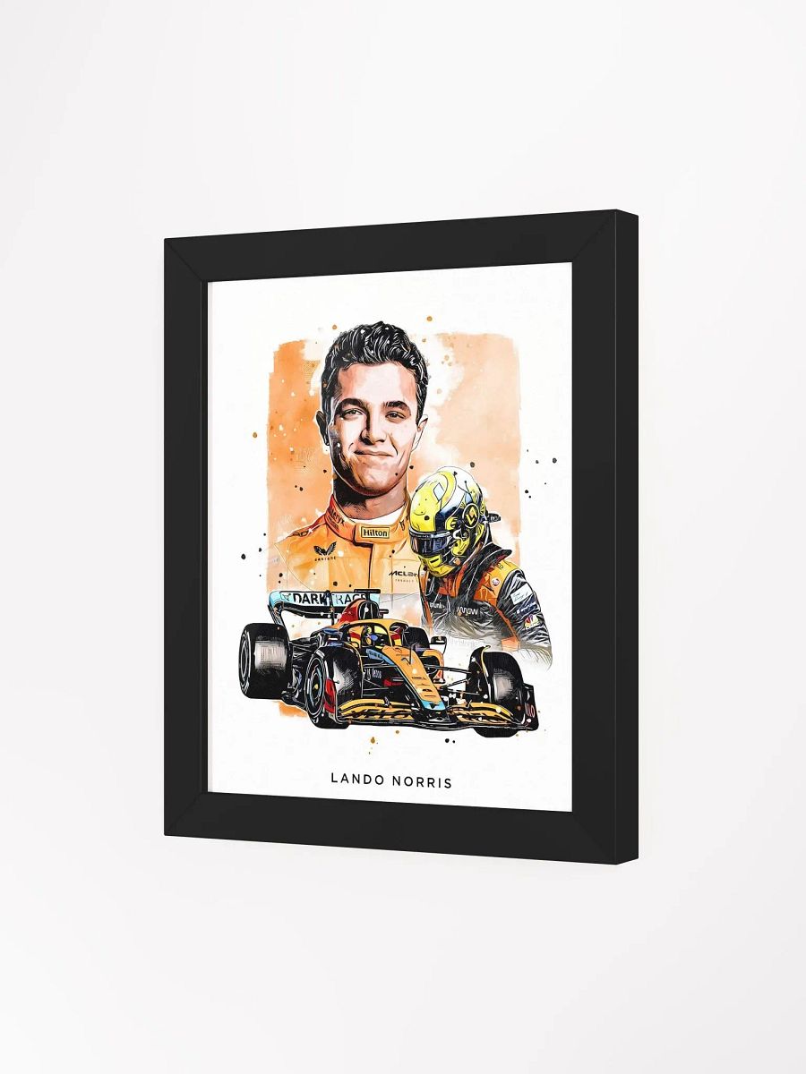 Lando Norris Matte Poster Premium Quality Print product image (3)
