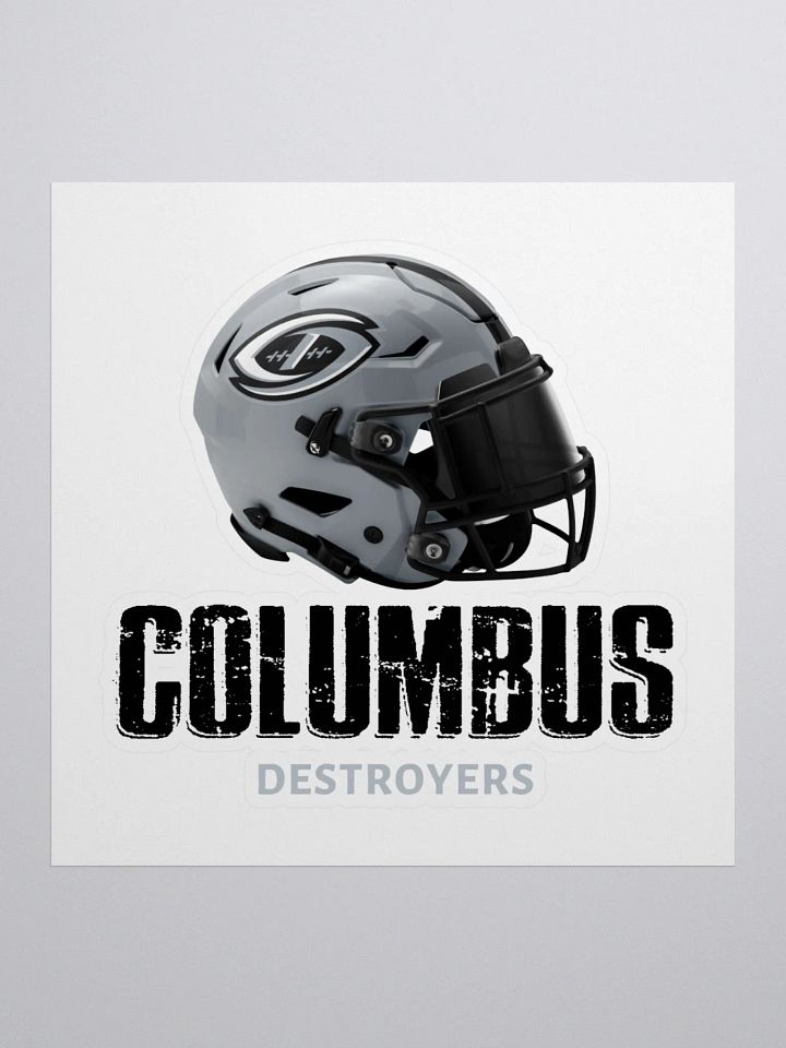 Columbus Destroyers Stickers product image (1)