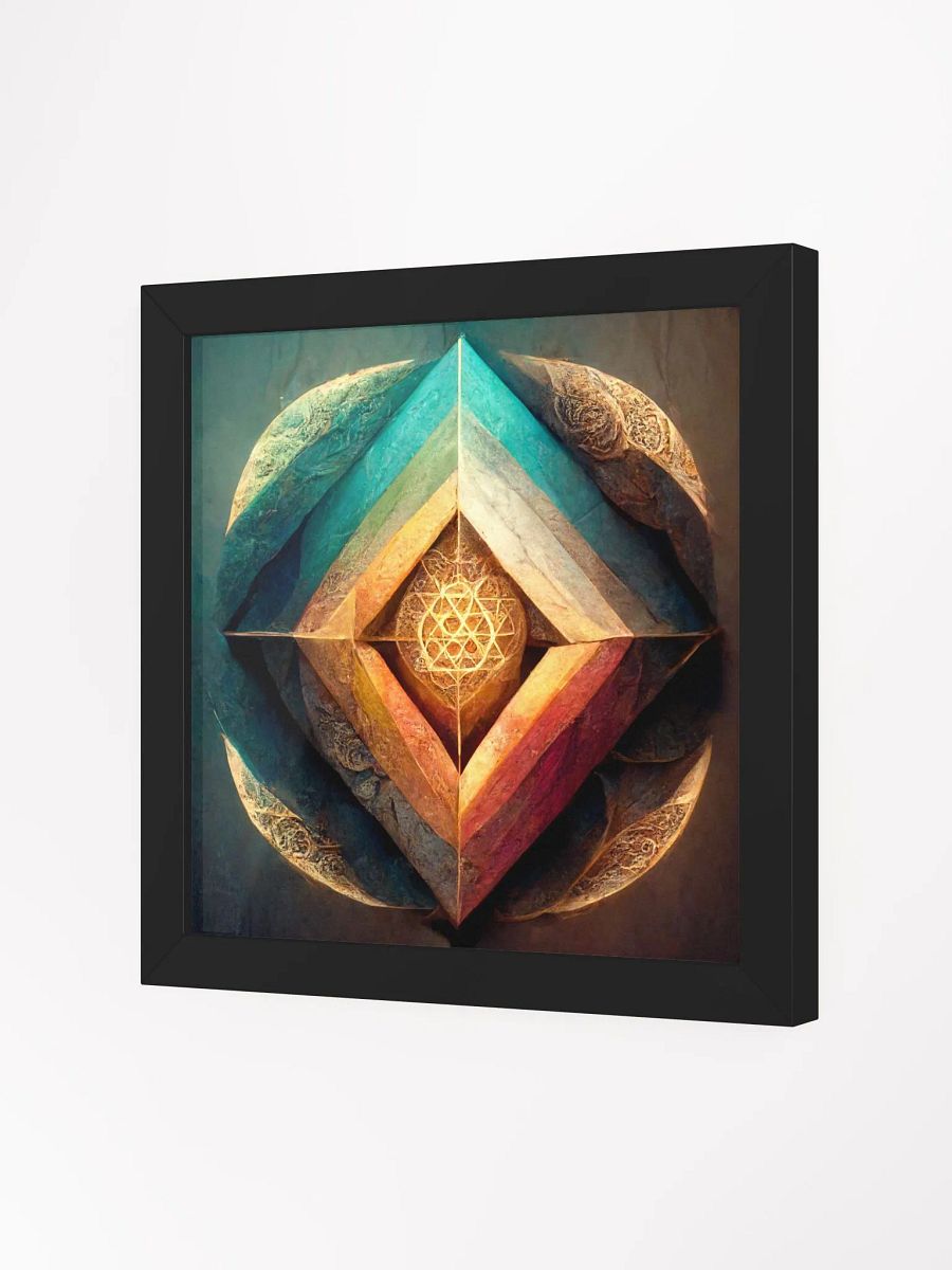 Symmetry in Bloom Framed Matte Poster product image (6)