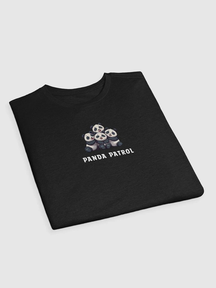 panda patrol t-shirt (white text) product image (3)
