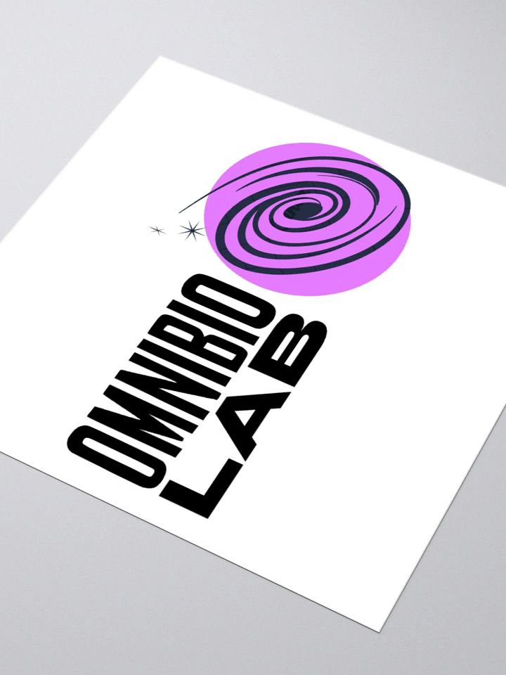 Omnibio Lab Kiss Cut Stickers product image (1)