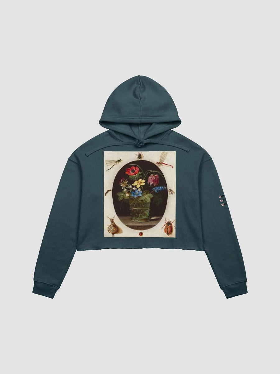 Flowers by Insects Crop Top Hoodie product image (4)