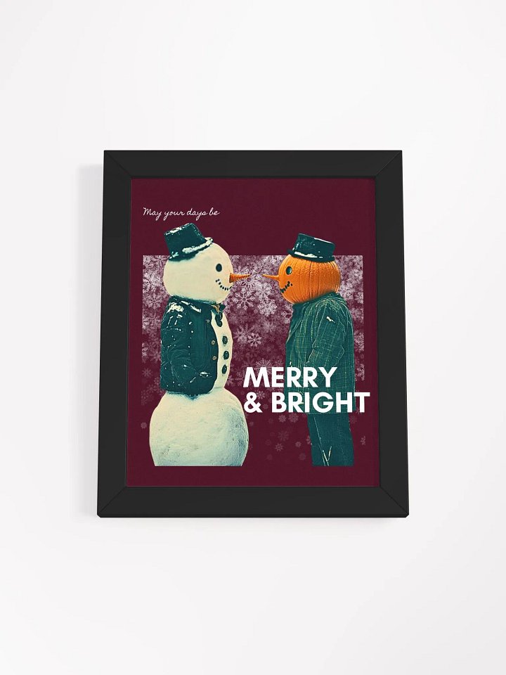 Merry and Bright Spooky Framed Picutre product image (8)