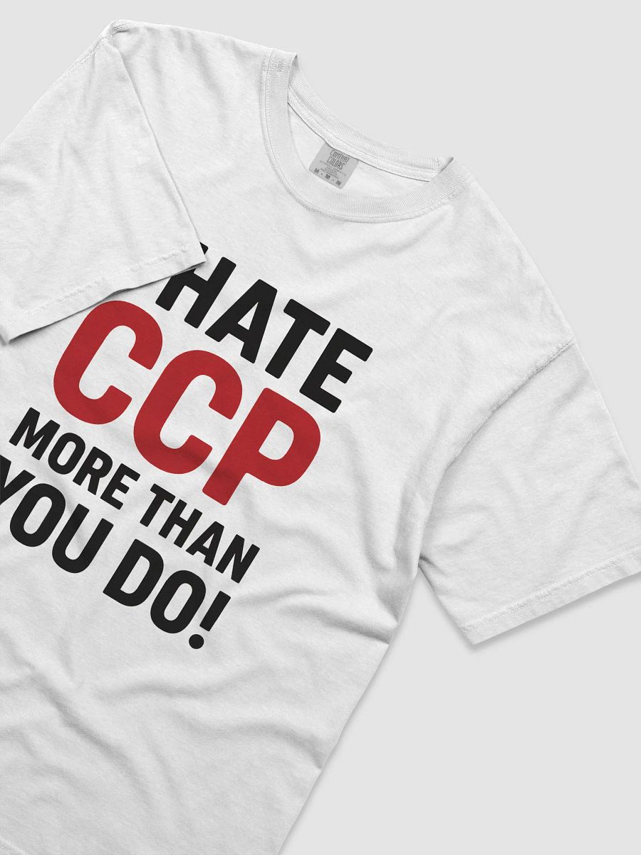 I HATE CCP 系列T恤衫-淺色系列 product image (3)